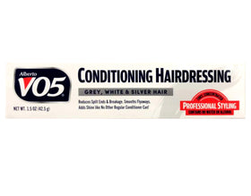 VO5 tube close-up with readable label, easy-to-squeeze applicator benefit