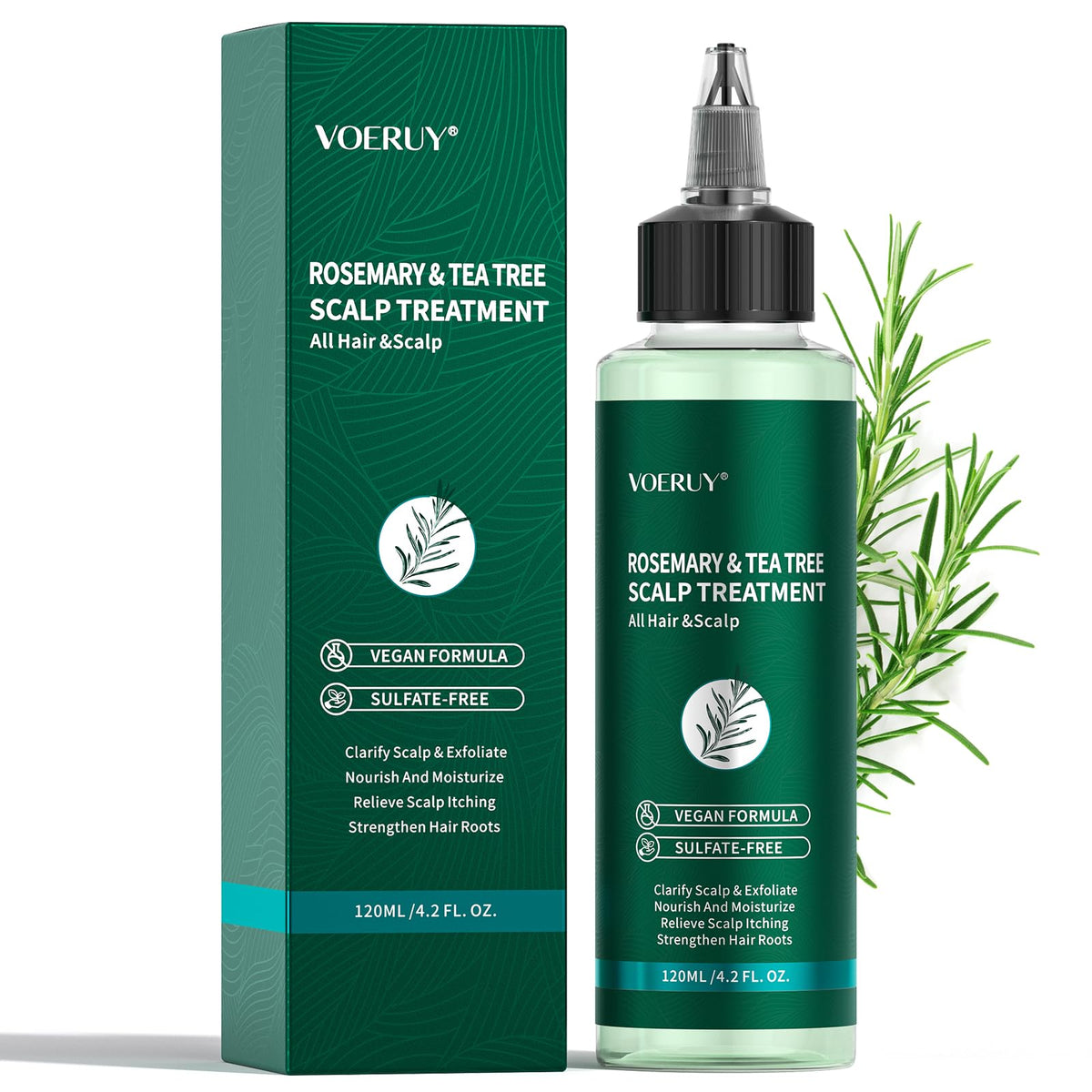 VOERUY front packaging showing bottle and product name for easy identification and benefit