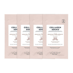 VOESH front packaging showing 4-pack, clear product benefit moisturizes