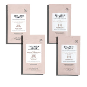 VOESH front packaging showing gloves and socks for instant hydration benefit
