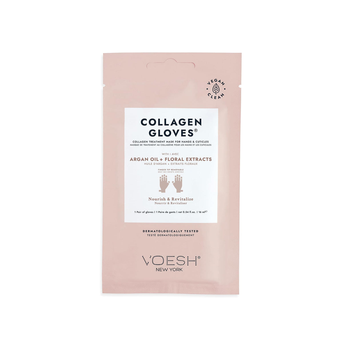 VOESH close-up of glove serum texture demonstrating nourishing argan oil