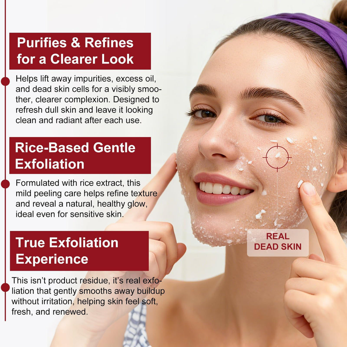 VOFANK skin before and after comparison, highlighting refined texture and fewer blackheads