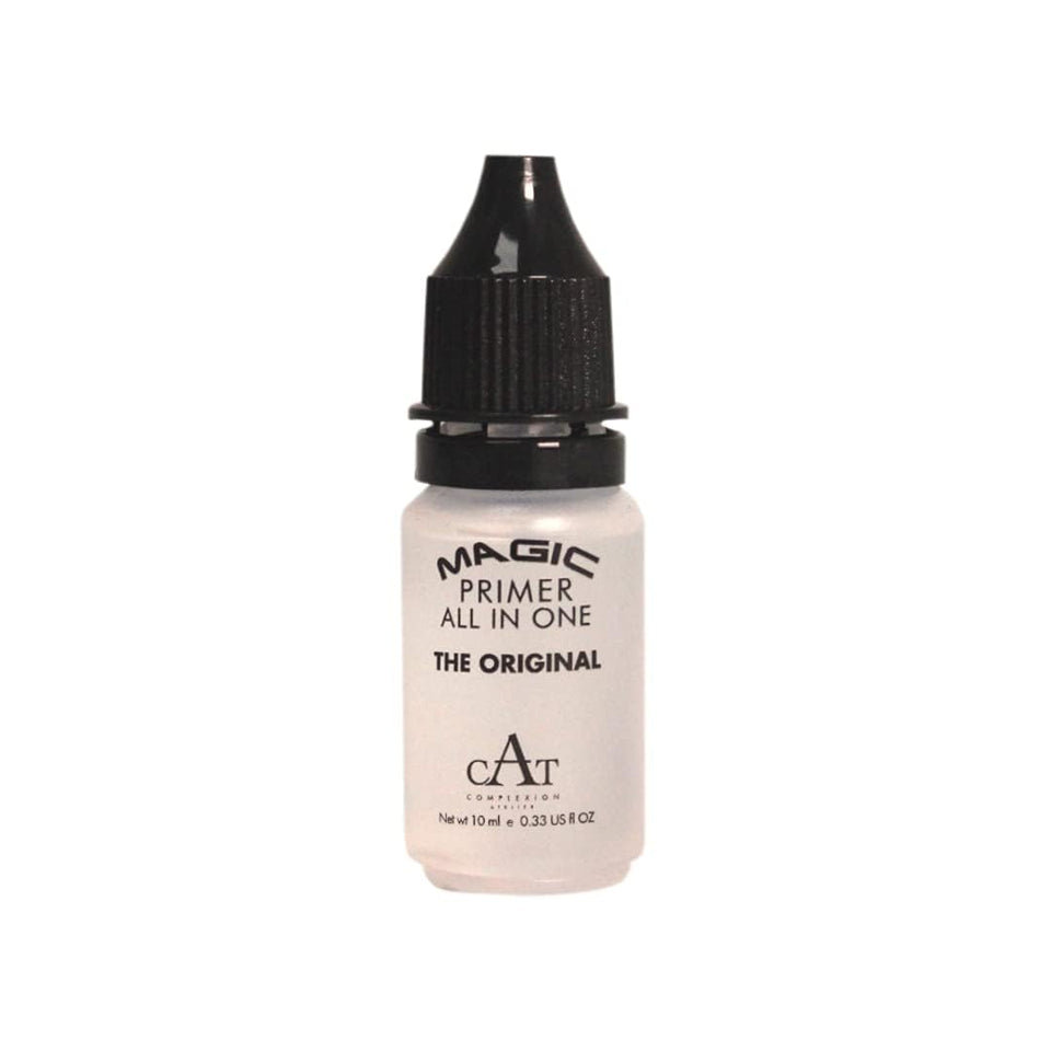 Vogen CAT Magic Primer front bottle showing compact professional design and convenience