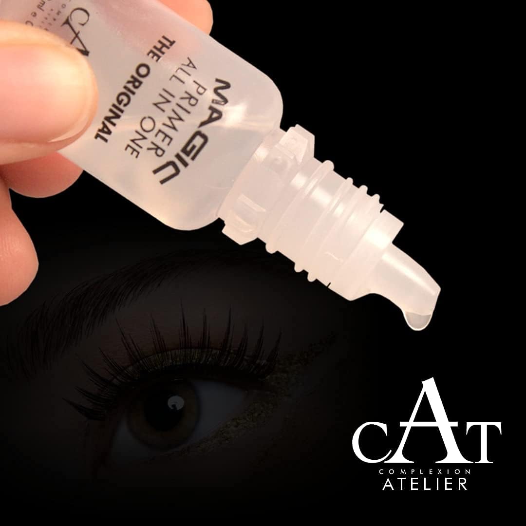 Vogen CAT Magic Primer in a makeup artist kit showing professional, stage-ready benefit