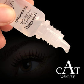 Vogen CAT Magic Primer in a makeup artist kit showing professional, stage-ready benefit