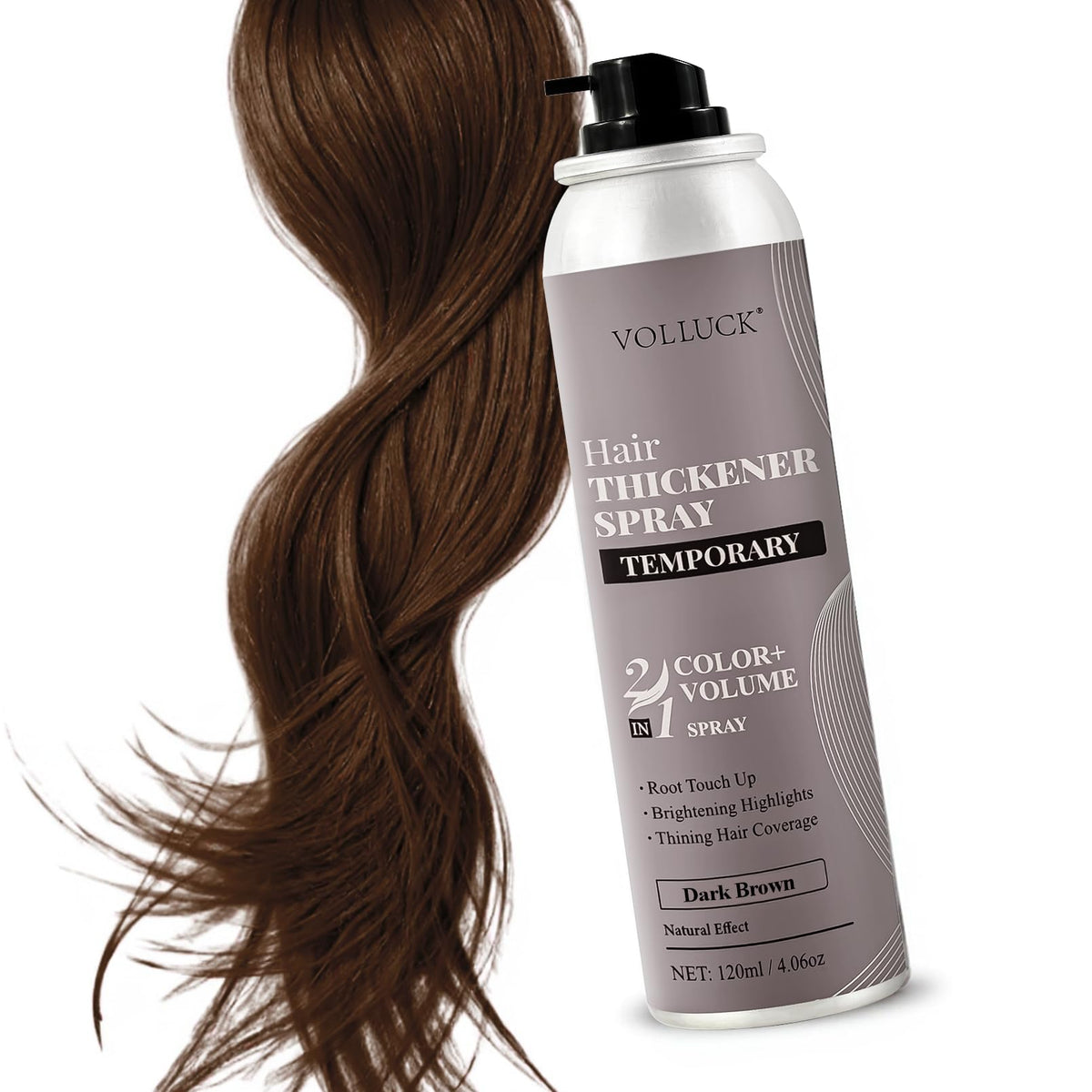 VOLLUCK label and ingredient panel showing product details and gentle formulation