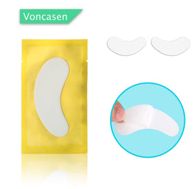 Voncasen single pair foil wrap open highlighting sterile, single-use convenience