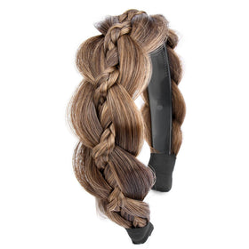 VOPPIS claybank front packaging showing braided headband benefits