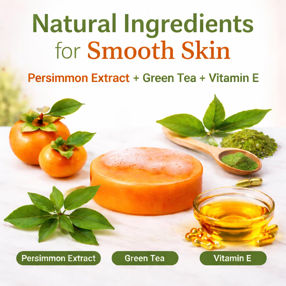VOSETOKELA soap bar close-up highlighting texture and gentle plant-based formula