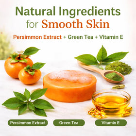 VOSETOKELA soap bar close-up highlighting texture and gentle plant-based formula