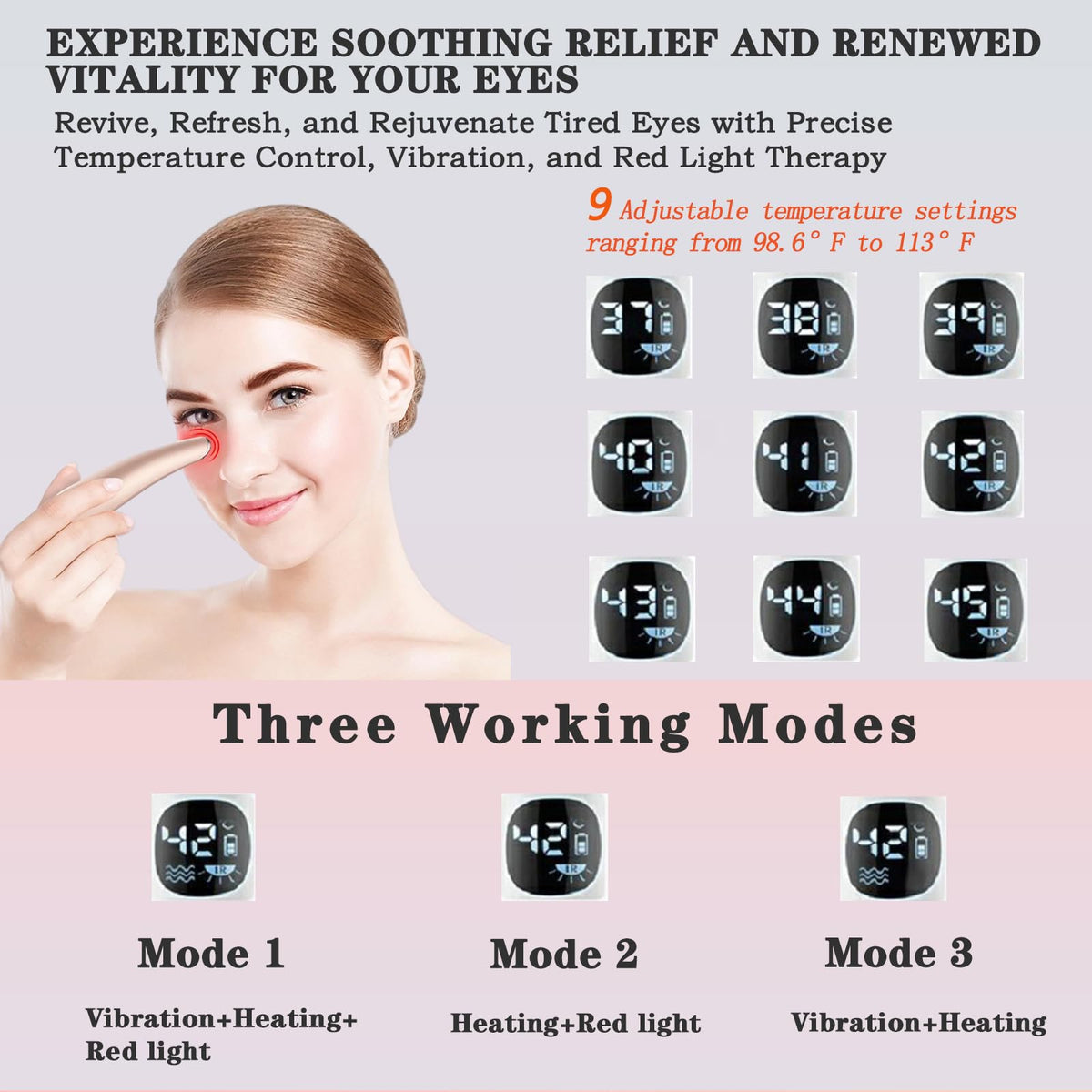 Vowleike applicator tip detail highlighting curved head for targeted comfort