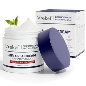 VREKEF front packaging showing tube and clear benefit for foot care