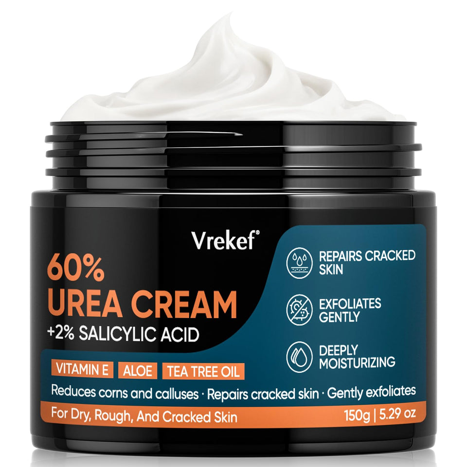 VREKEF front packaging view showing product and strength for visible relief