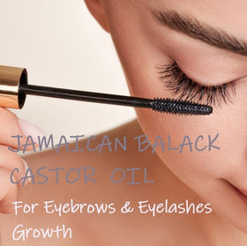 VRJEUGO lash and brow application with spoolie to condition and define hairs
