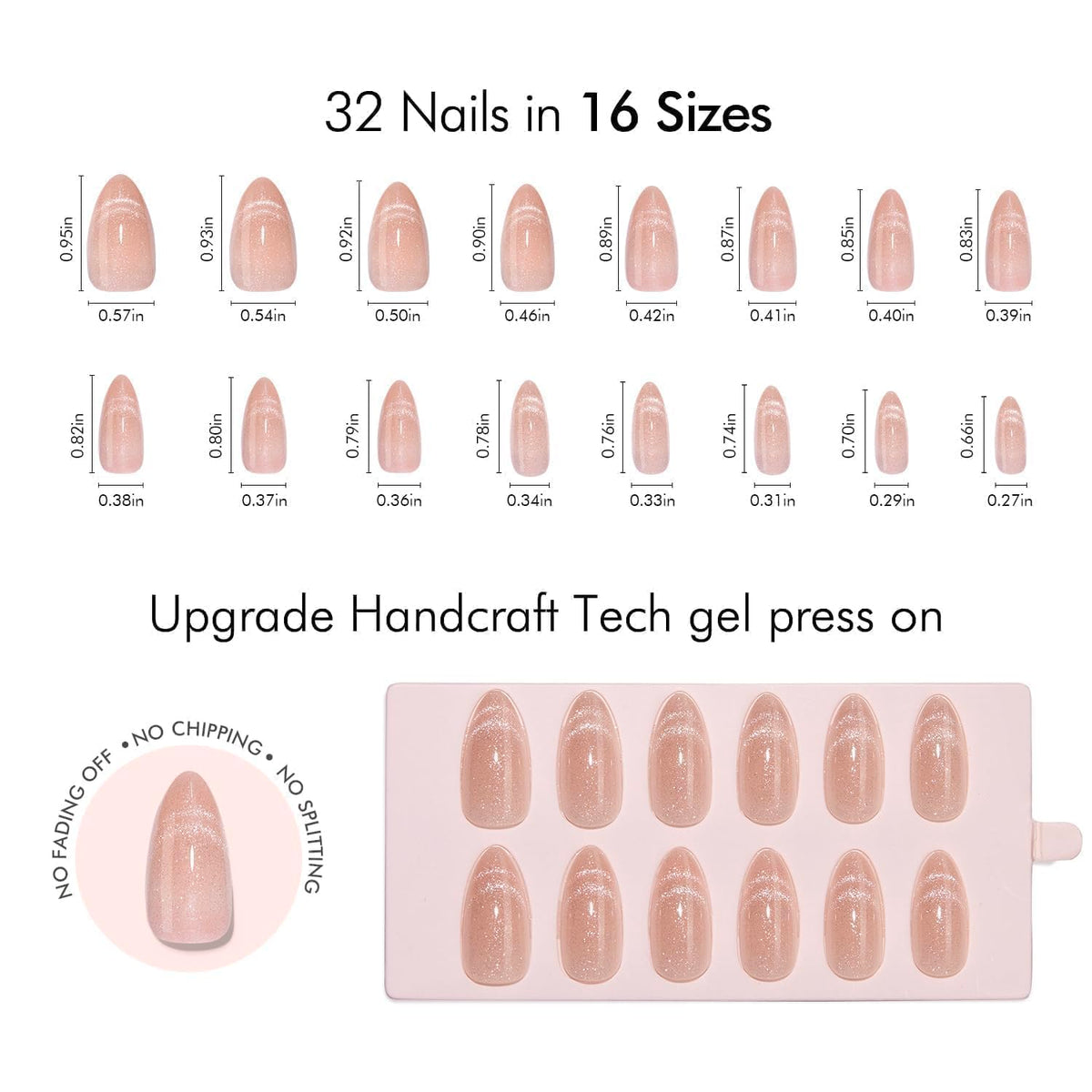 VSALON close-up of nail surface highlighting high-gloss finish and durability