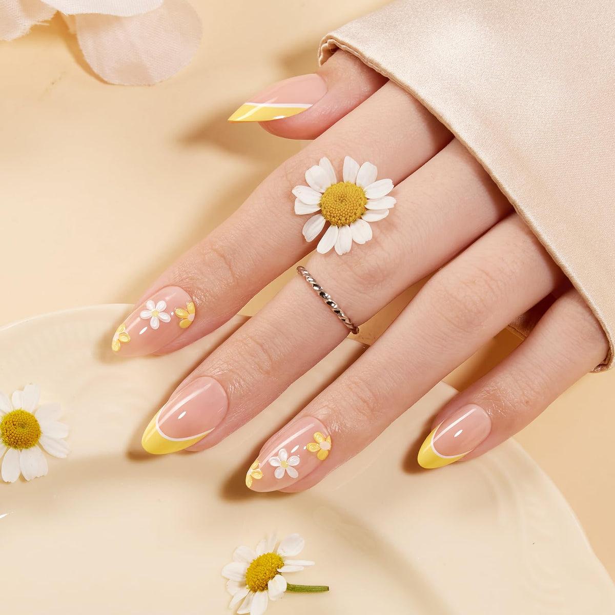 VSALON cuticle oil and tools emphasizing nail care and healthier-looking nails