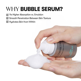 VT COSMETICS drop on skin application showing smooth spread and instant hydration benefit