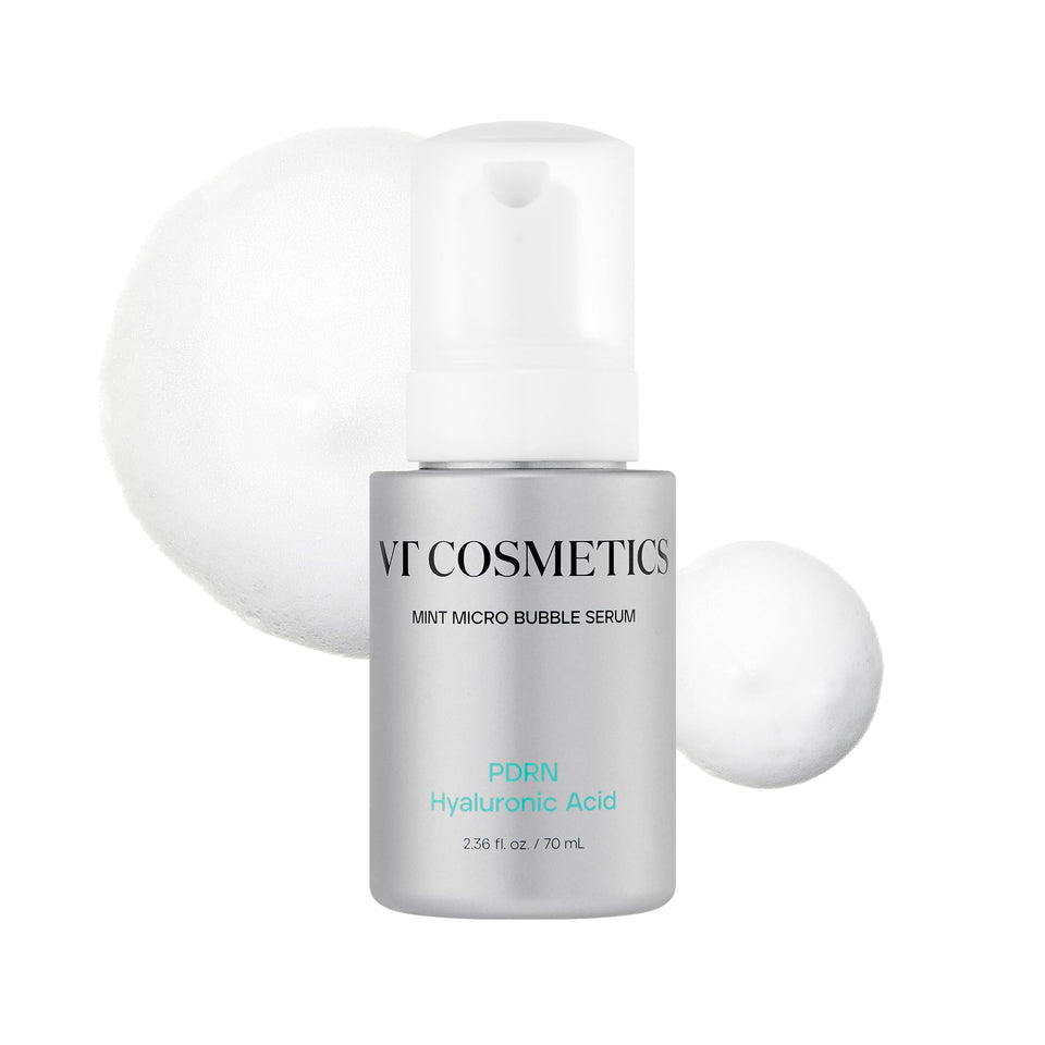 VT COSMETICS front packaging showing bottle and label, clear product identity and benefit