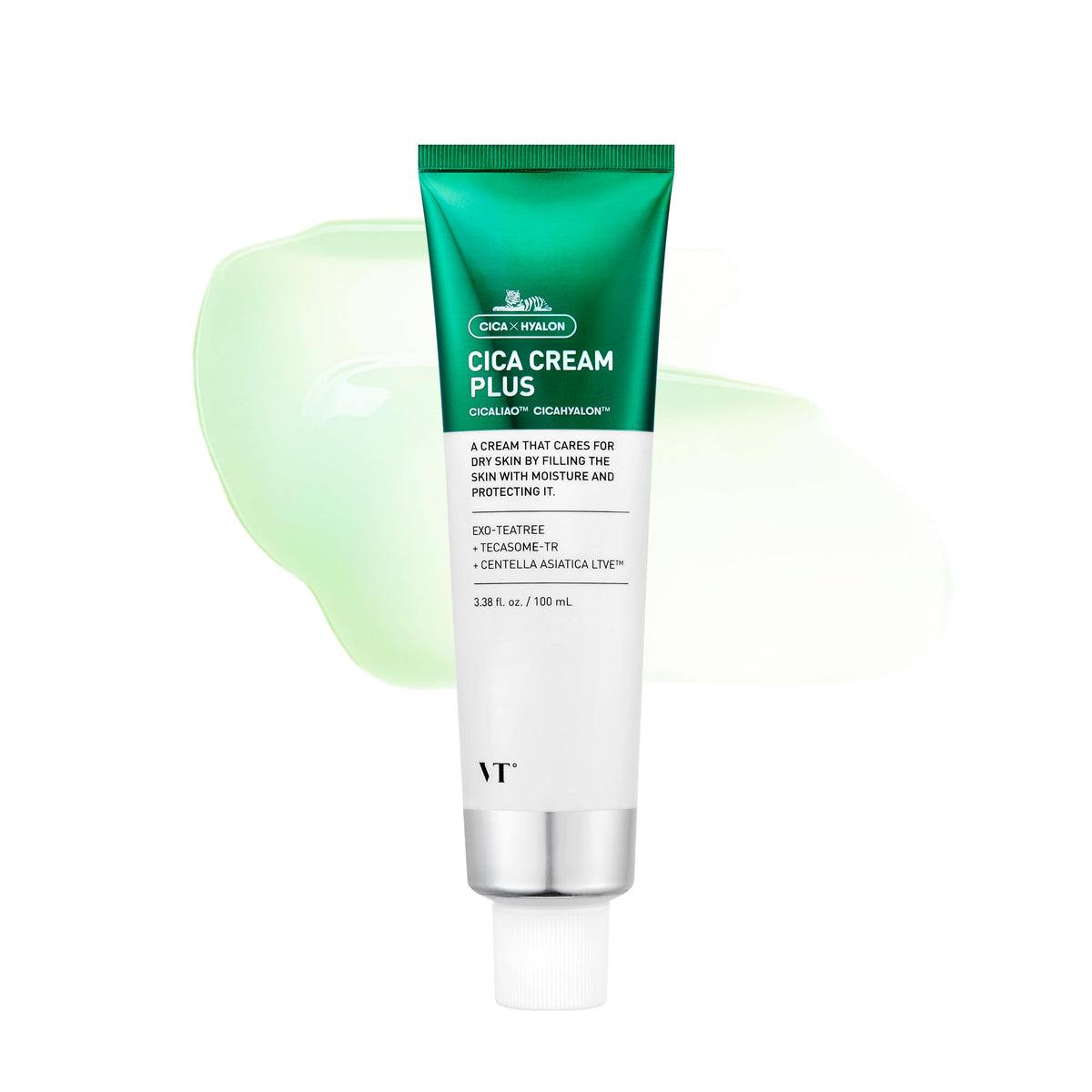 VT COSMETICS front packaging shows calm design and clear product benefit