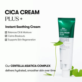 VT COSMETICS texture close-up displaying lightweight cream for quick absorption