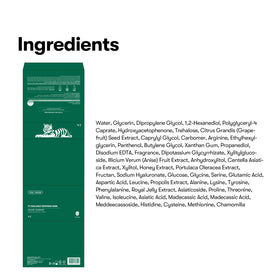 VT COSMETICS mask in a bathroom routine conveying soothing, barrier care