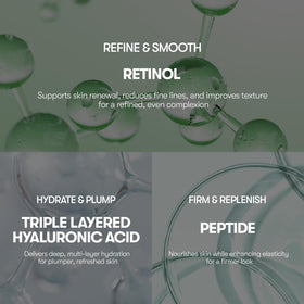 VT COSMETICS close-up of mask serum texture highlighting hydrating, smooth feel