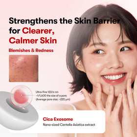 VT COSMETICS applying cream on hand demonstrating smooth absorption