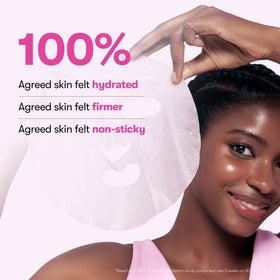 VT COSMETICS clear essence dripping onto hand to show lightweight hydration and absorbency