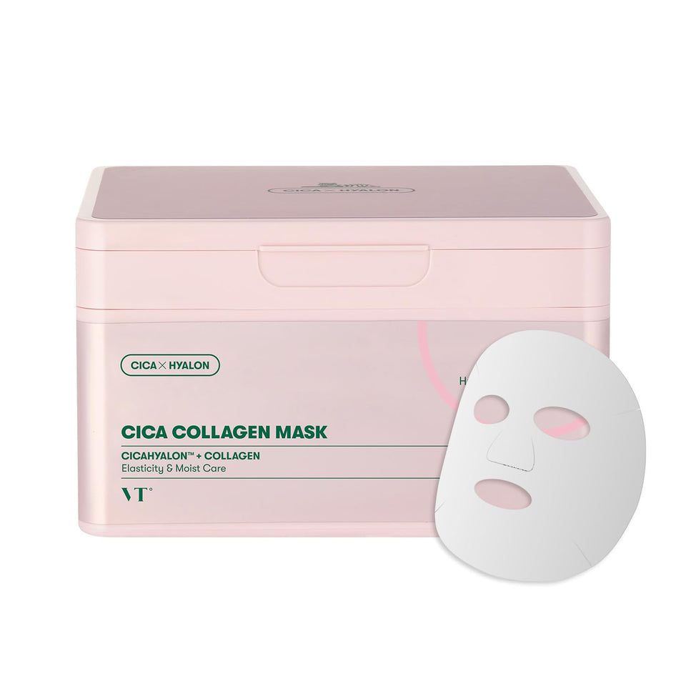VT COSMETICS front packaging tub shown on white background highlighting daily masks benefit
