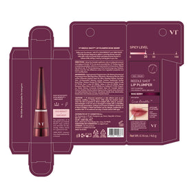VT COSMETICS gloss in a styled makeup bag showing travel-friendly, everyday use