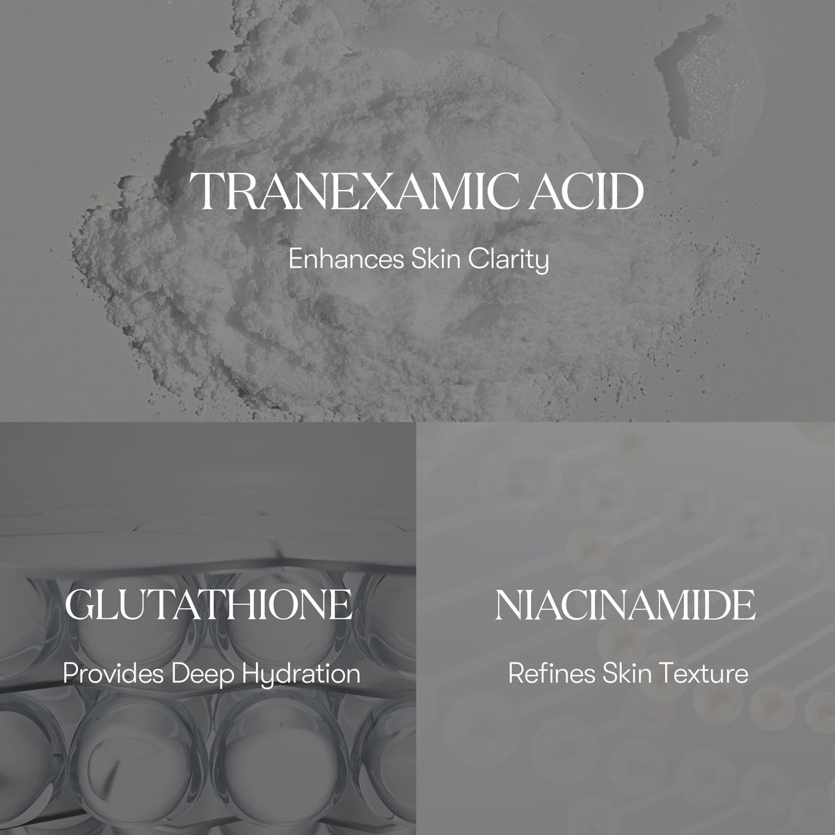 VT COSMETICS pouring essence from sachet to show hydration and quick absorption