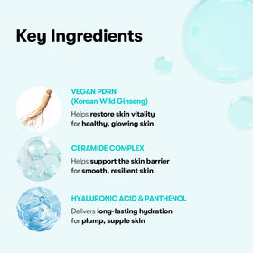 VT COSMETICS essence pouring to show lightweight, non-sticky hydration feel