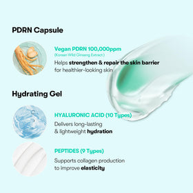 VT COSMETICS ingredient focus with hyaluronic and ceramide for barrier care