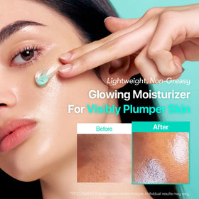 VT COSMETICS cream texture swirled on skin for quick absorption benefit