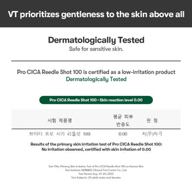 VT COSMETICS serum placed on bathroom shelf showing routine compatibility