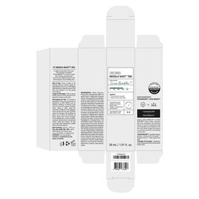 VT COSMETICS bottle staged on bathroom shelf conveying daily routine integration