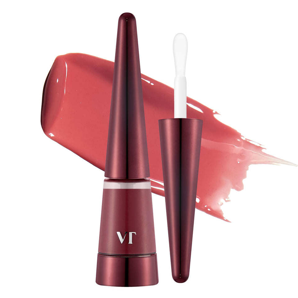 VT COSMETICS front packaging showing sleek tube and shade for easy identification