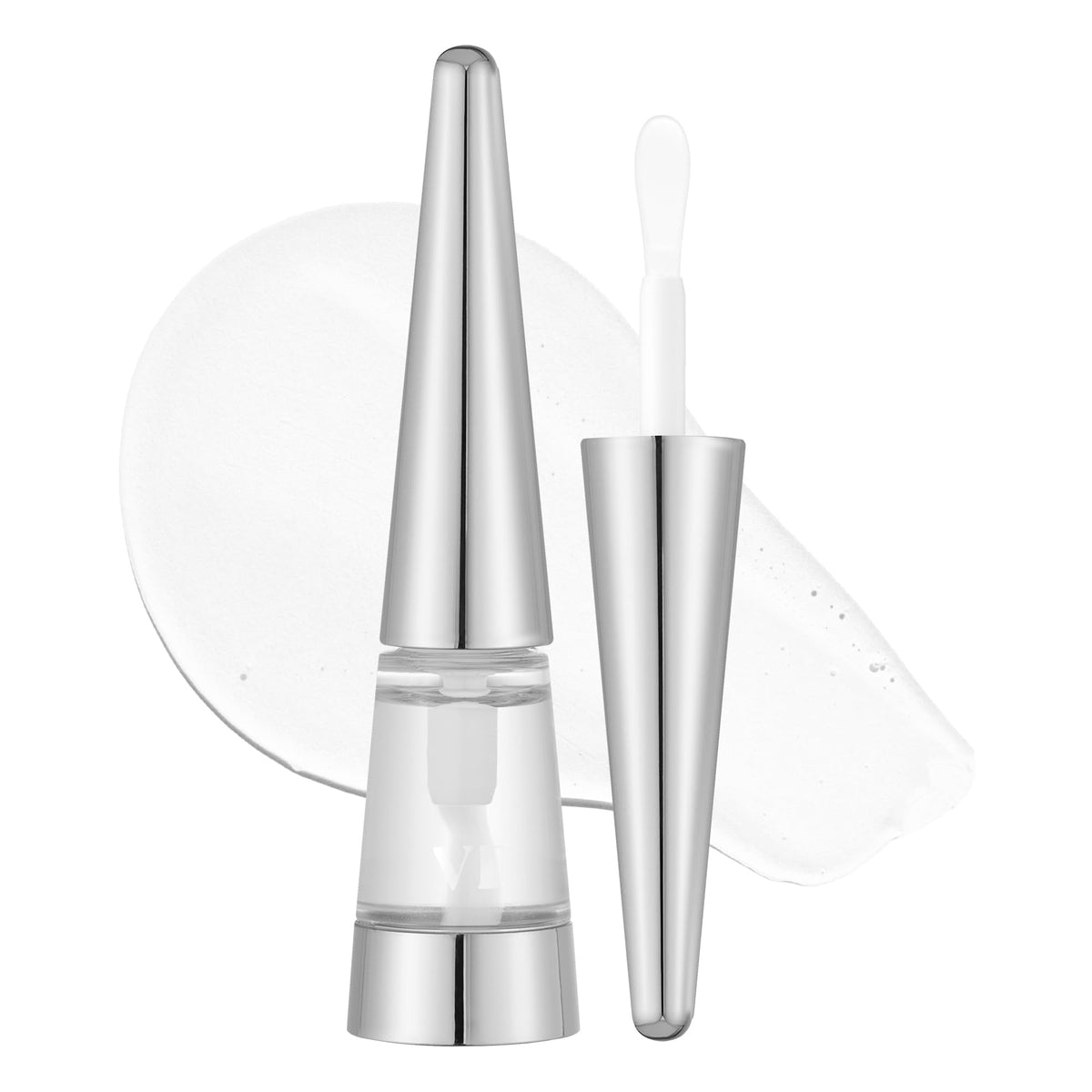 VT COSMETICS front tube shot showing compact size and clear gloss benefit