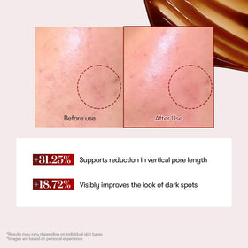 VT COSMETICS Reedle Shot label detail emphasizing active ingredients and benefits