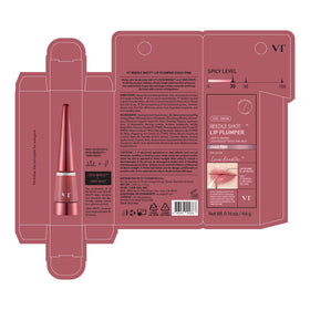 VT COSMETICS lifestyle evening look on model showing glossy Usagi Pink for a soft polished finish benefit