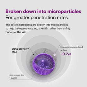 VT COSMETICS application under eye using applicator to reduce puffiness and aid absorption