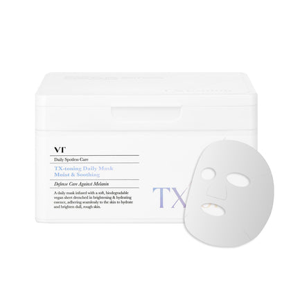 VT COSMETICS front packaging showing product name and 30-sheet count benefit