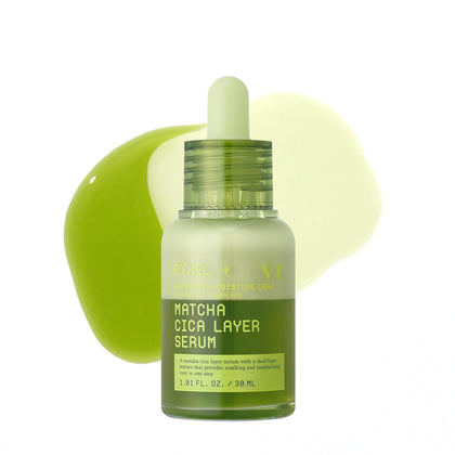 VT COSMETICS front packaging showing bottle and cap, clear branding and benefit