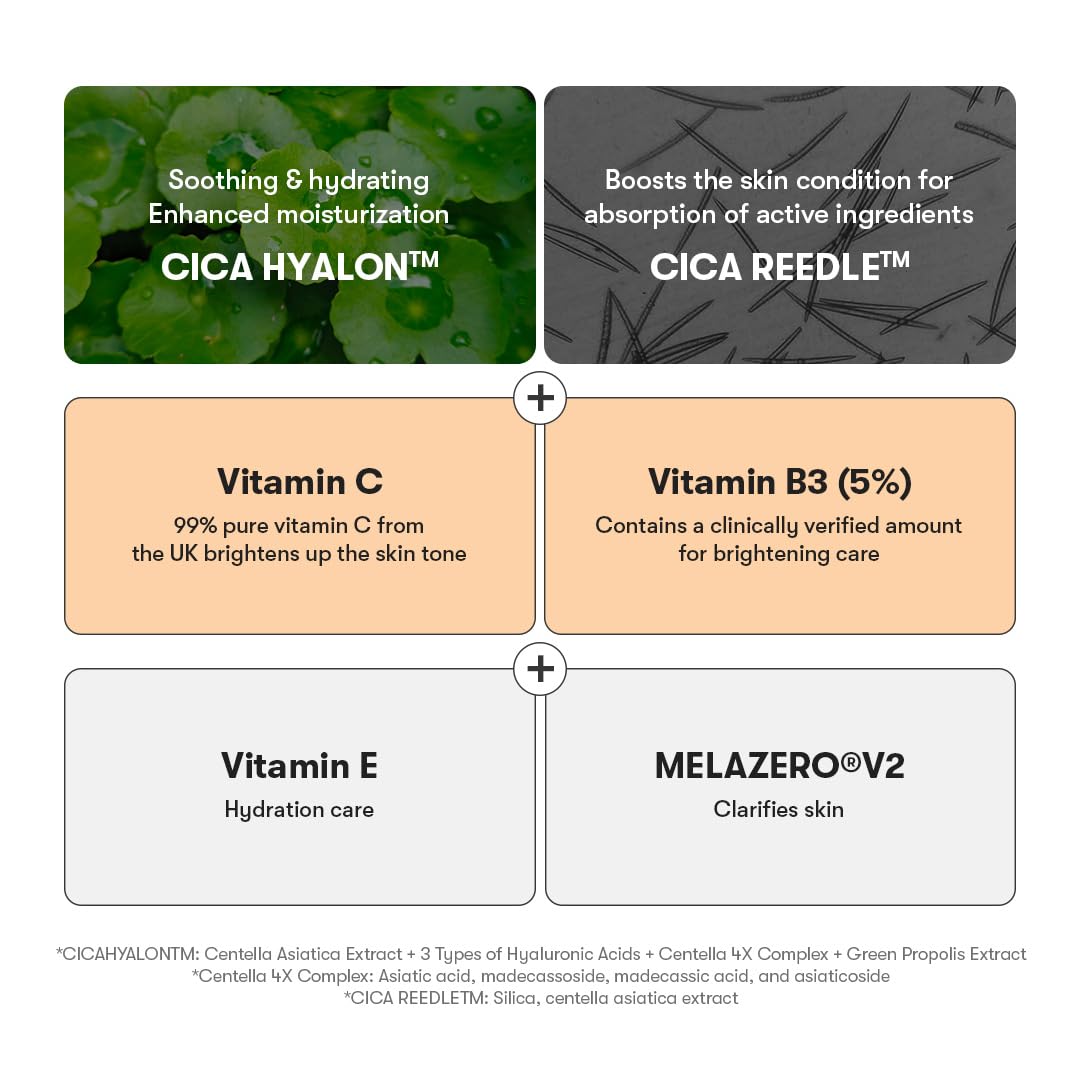 VT COSMETICS applying serum to cheek for improved absorption and glow