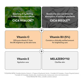 VT COSMETICS applying serum to cheek for improved absorption and glow