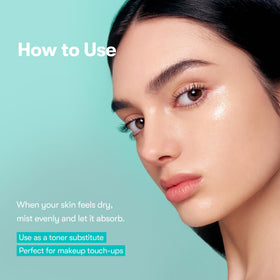 VT COSMETICS before and after glow showing plumping visible results