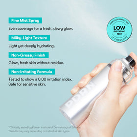 VT COSMETICS lifestyle vanity scene suggesting daily hydration routine