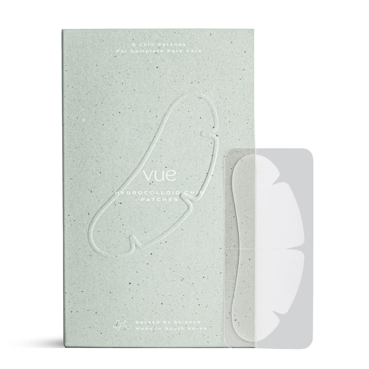 Vue front packaging showing product name and count for quick identification