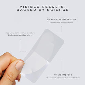 Vue close-up of a single patch highlighting thin flexible fit for comfort