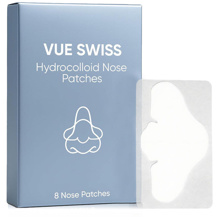 Vue Swiss front packaging showing product and benefits